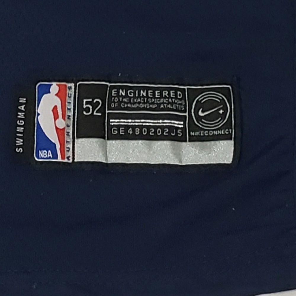NBA Team Nike Mavericks Luka Doncic Navy Blue Basketball Jersey 77 Men's Large - Picture 5 of 7